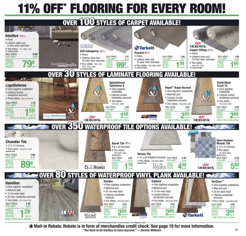 Menards Ad page 27
