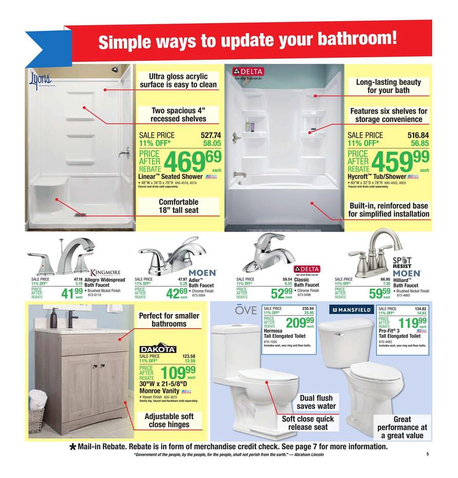 Menards Ad page 5