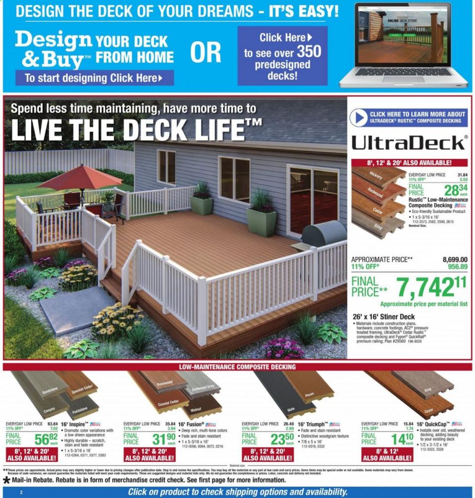 Menards Ad