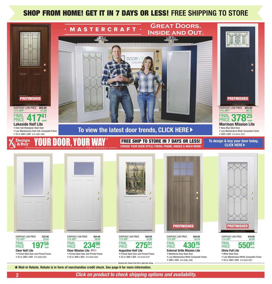 Menards Ad