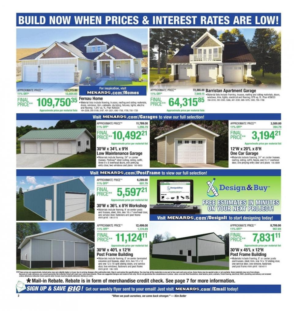Menards Ad