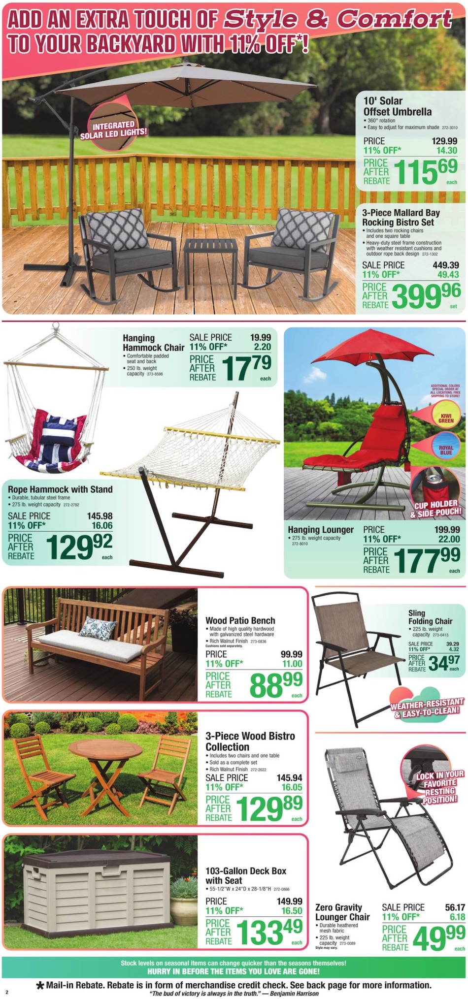 Menards Ad page 3