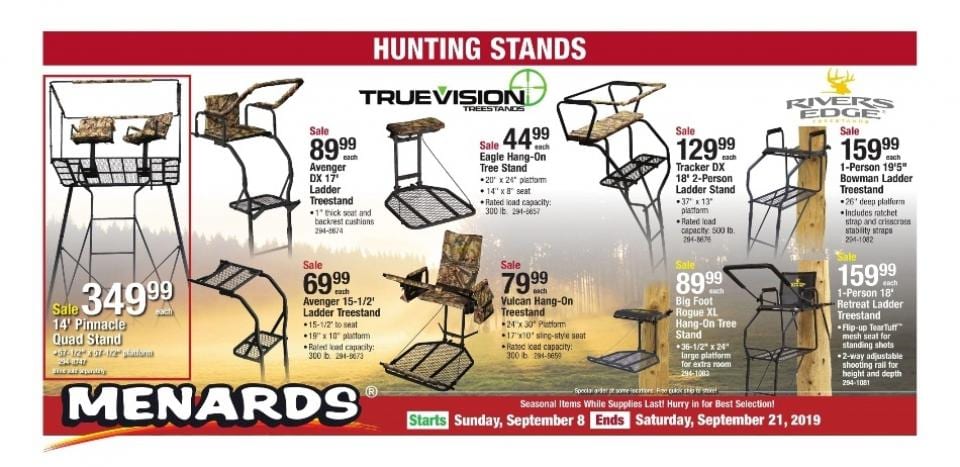 Menards Ad