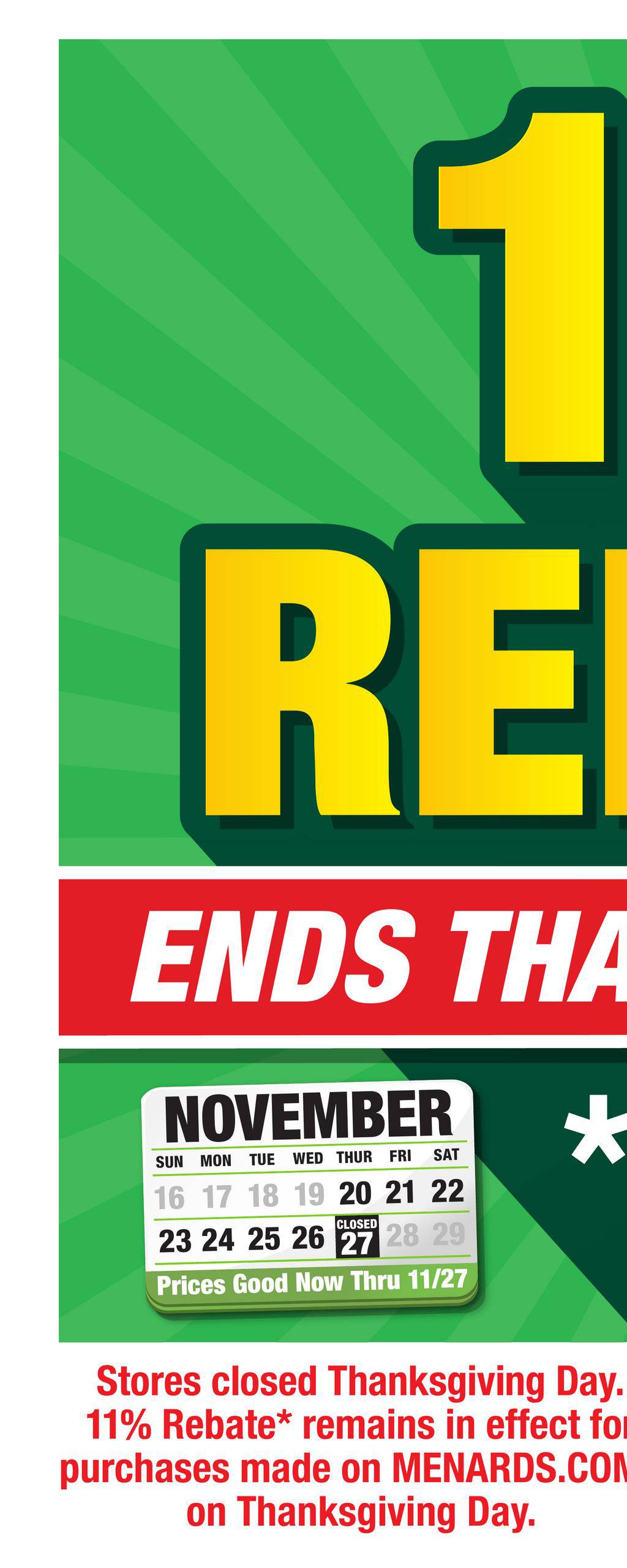 Menards Ad