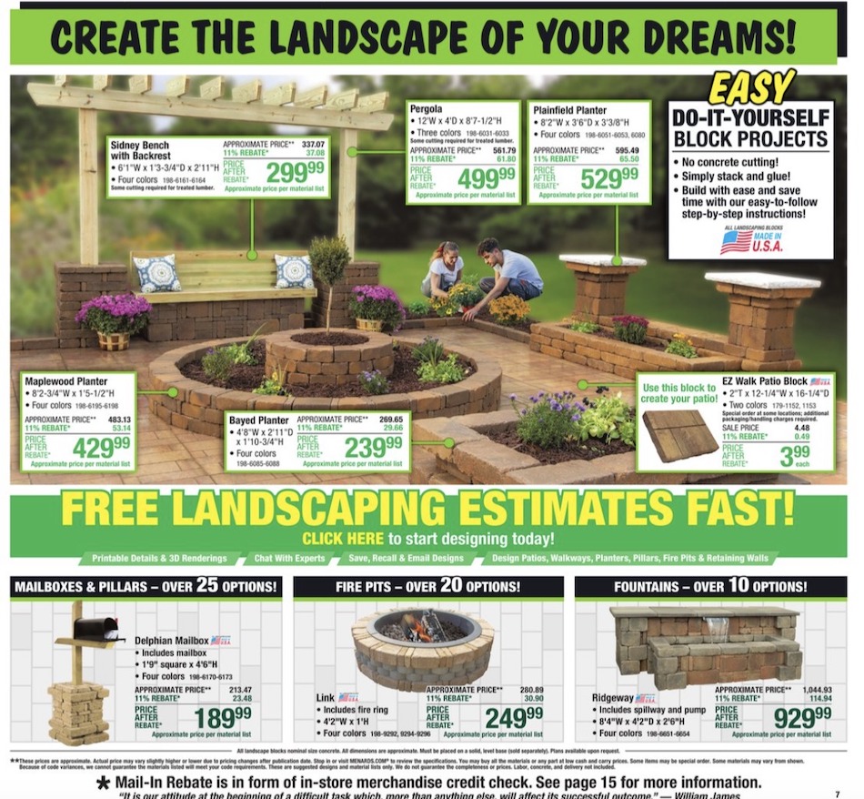 Menards Ad page 11