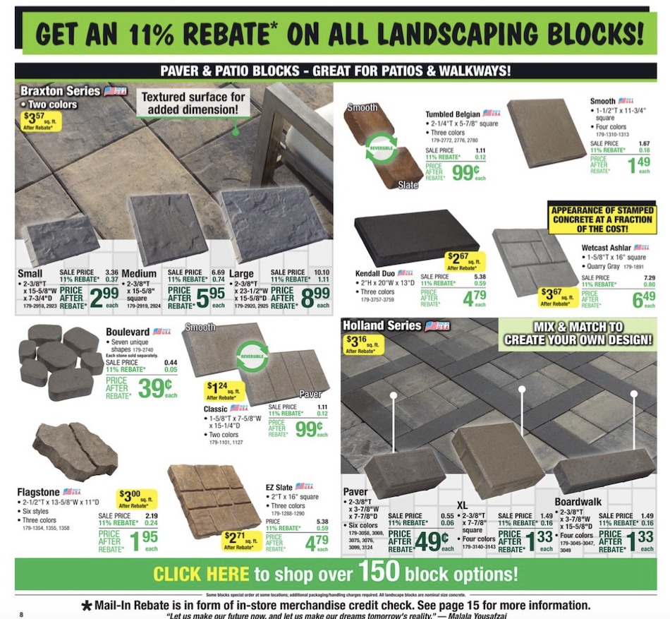 Menards Ad page 12