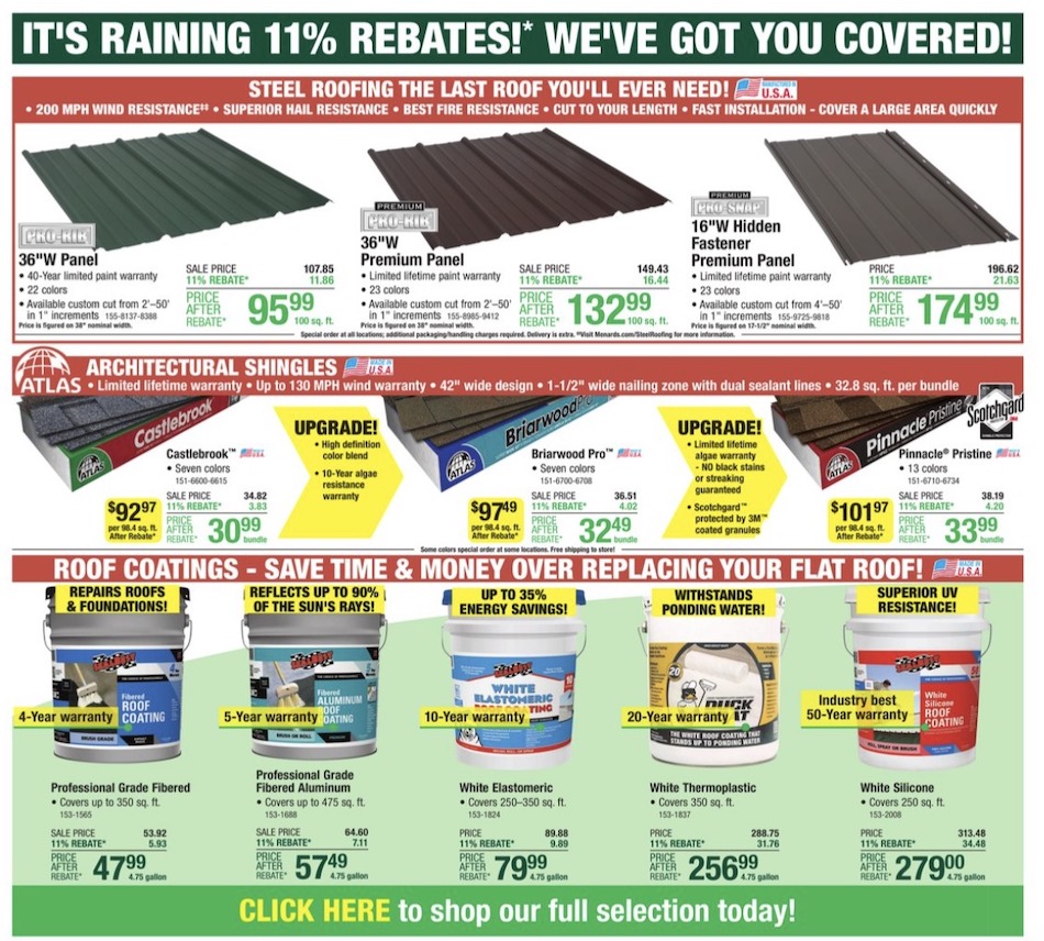 Menards Ad page 16