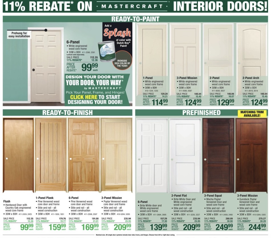 Menards Ad page 20