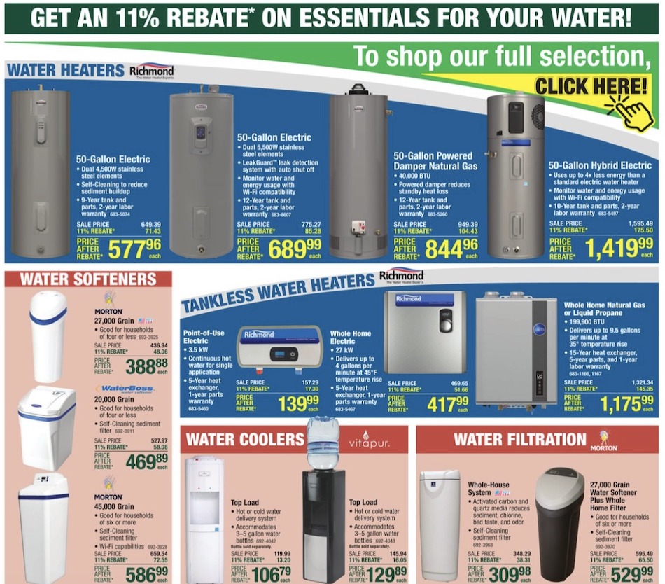 Menards Ad page 30