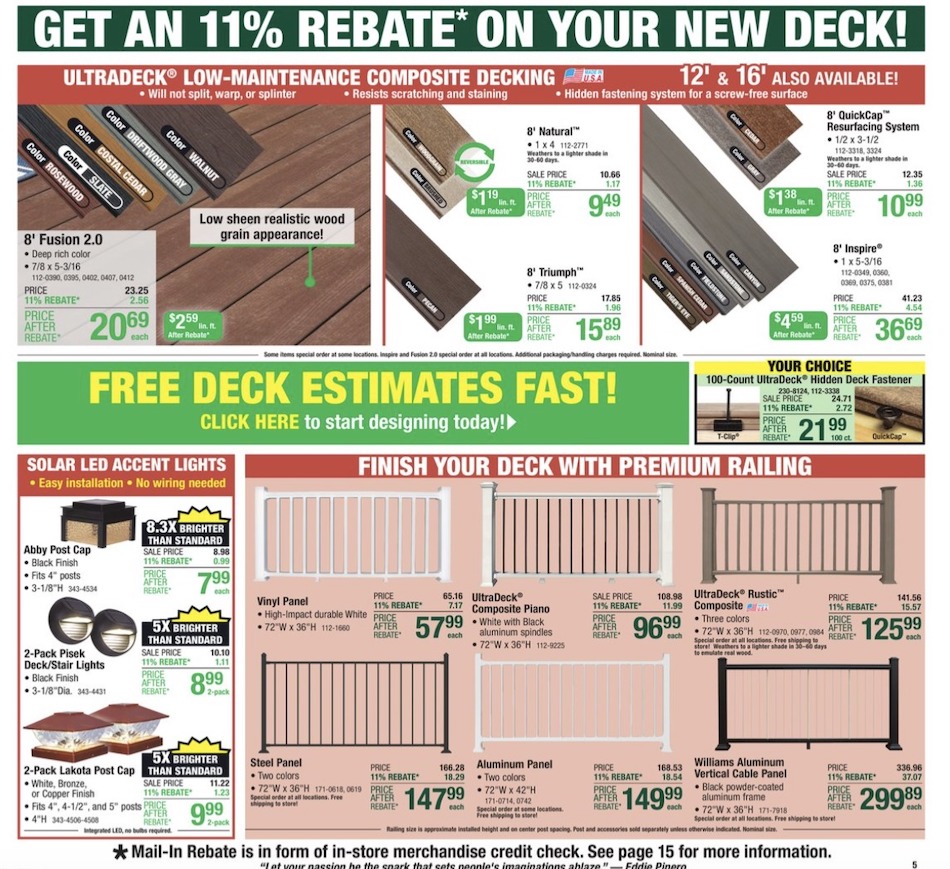 Menards Ad page 8