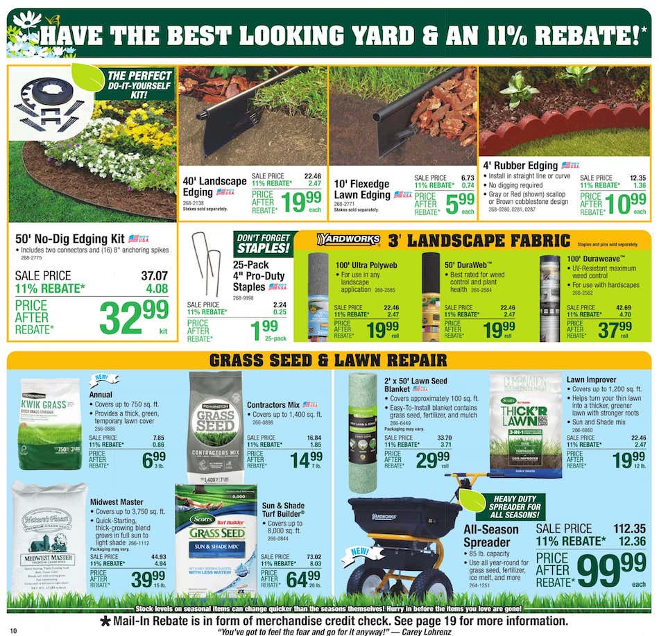 Menards Ad page 15