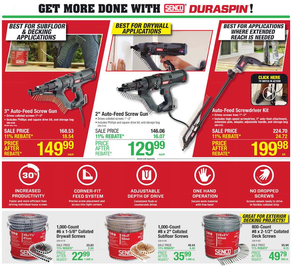 Menards Ad