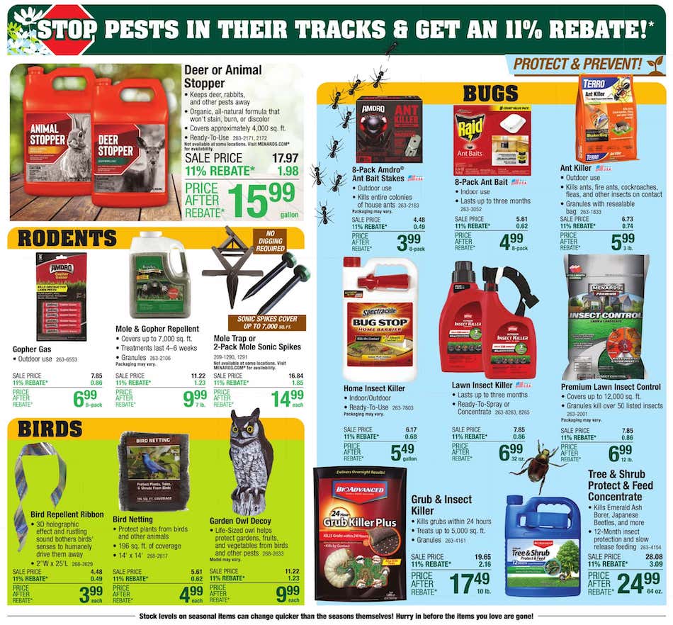 Menards Ad page 20