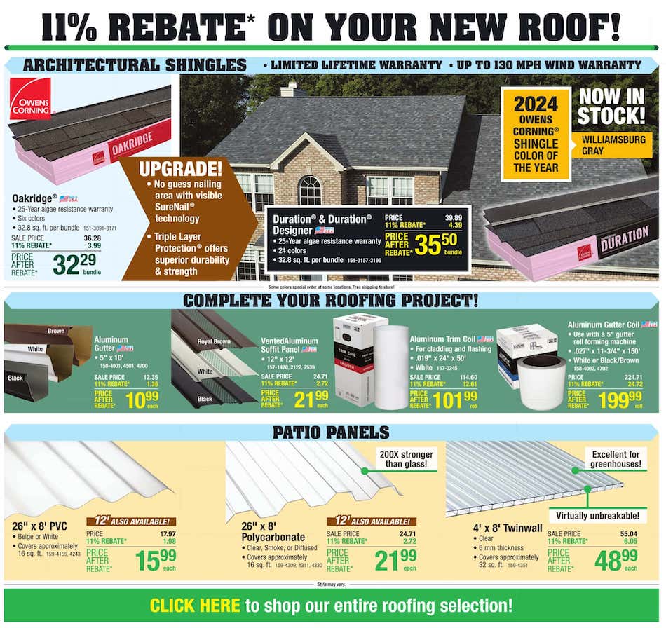 Menards Ad page 3