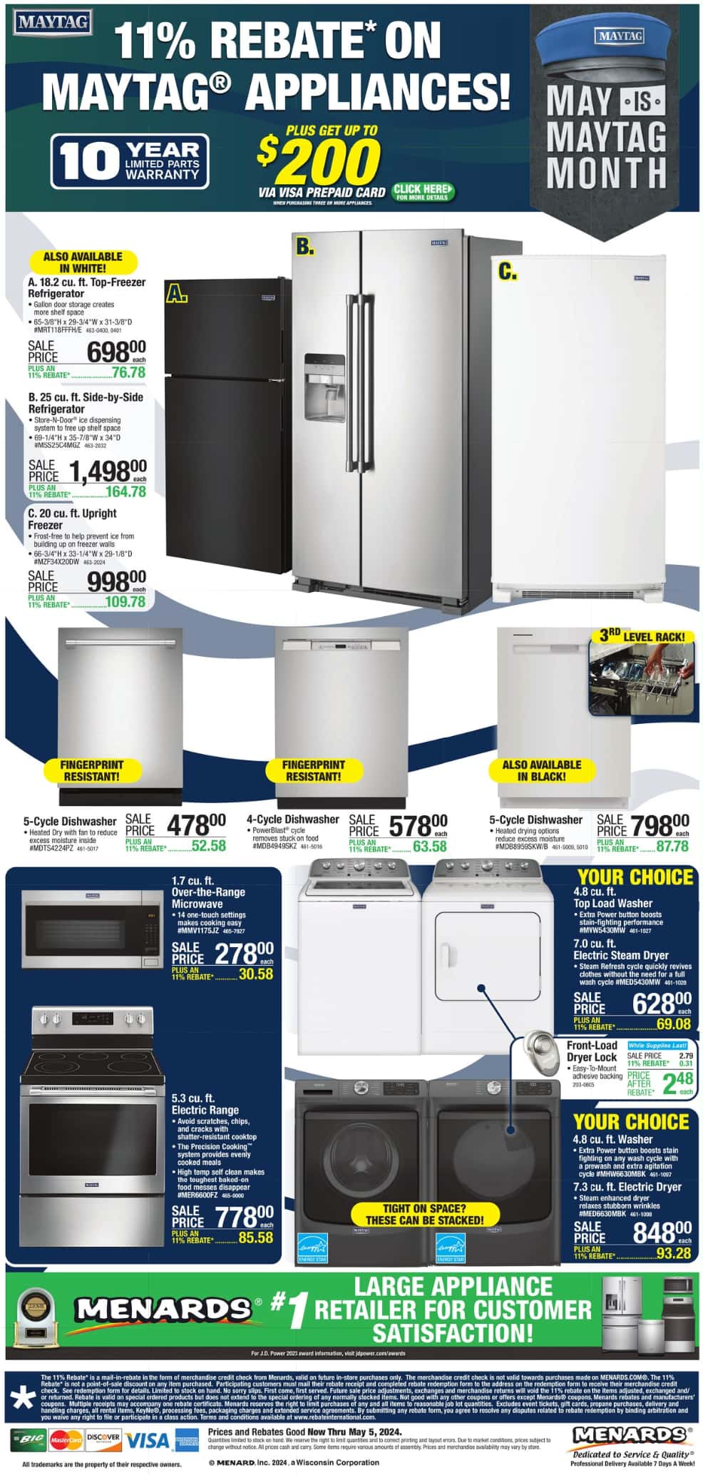Menards Ad page 34