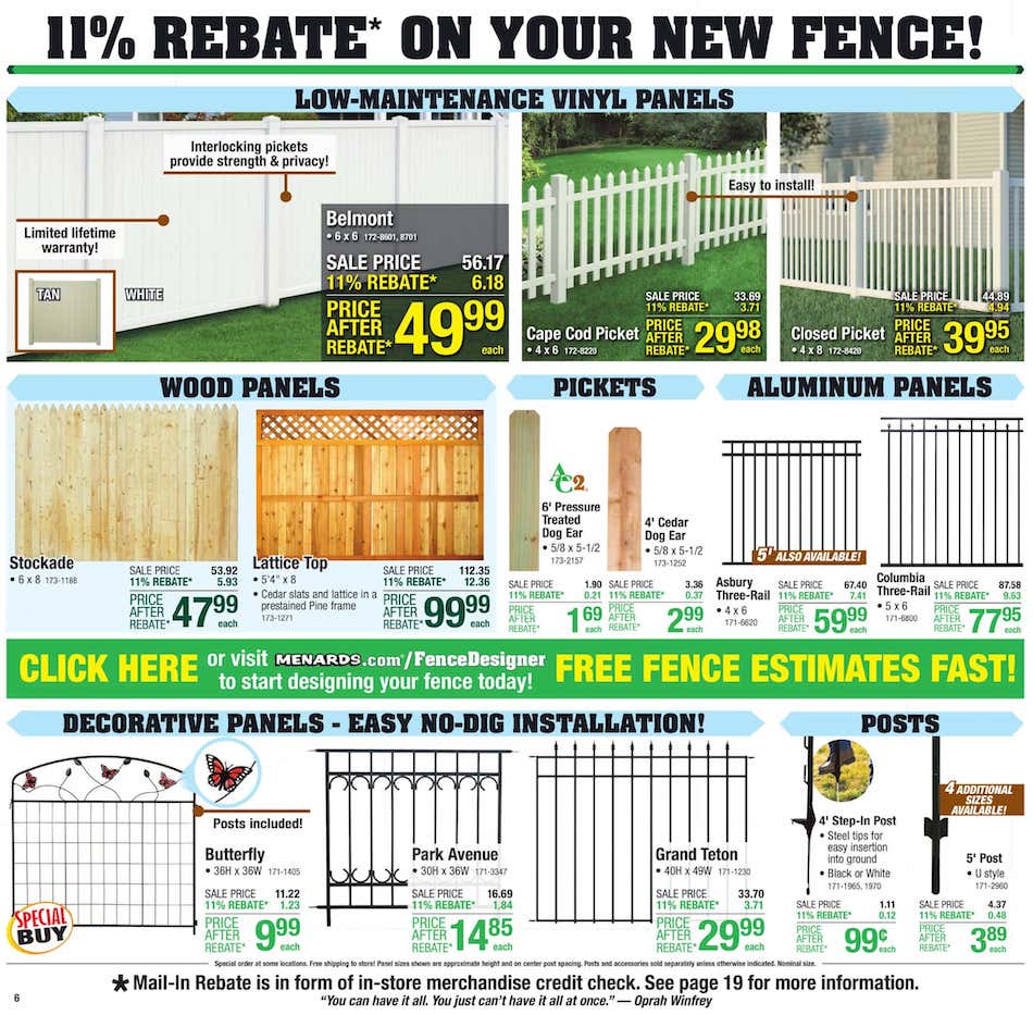 Menards Ad page 9