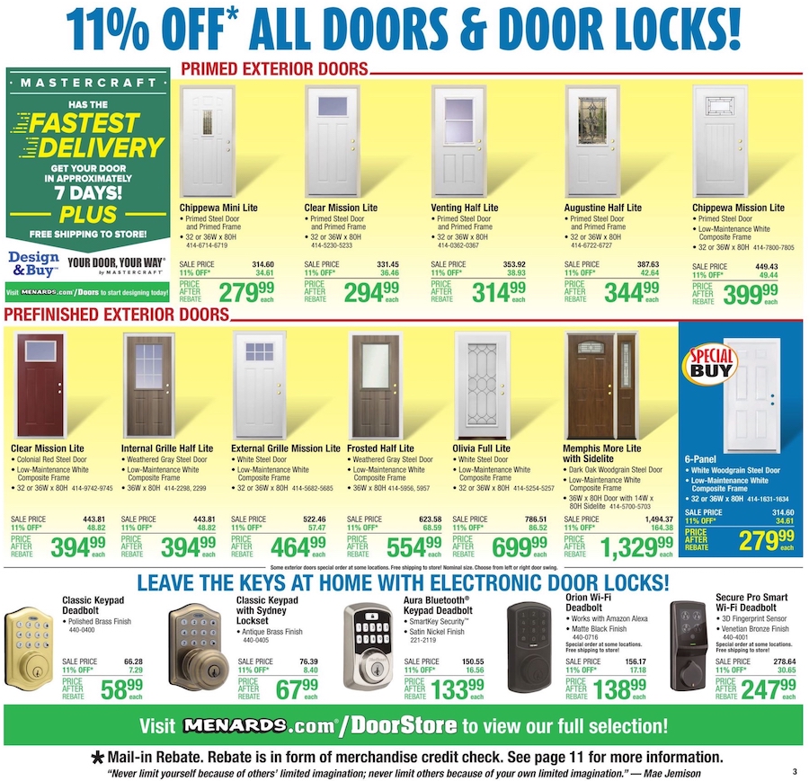 Menards Ad page 3