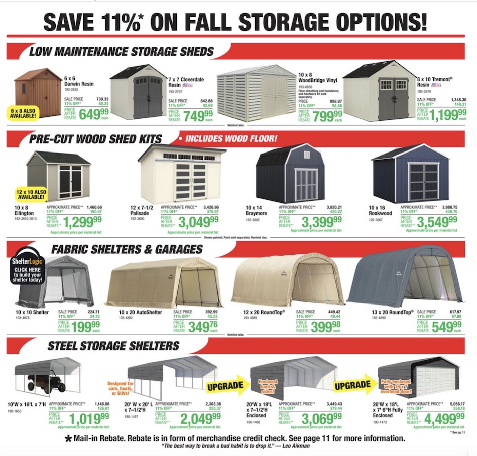 Menards Ad page 17