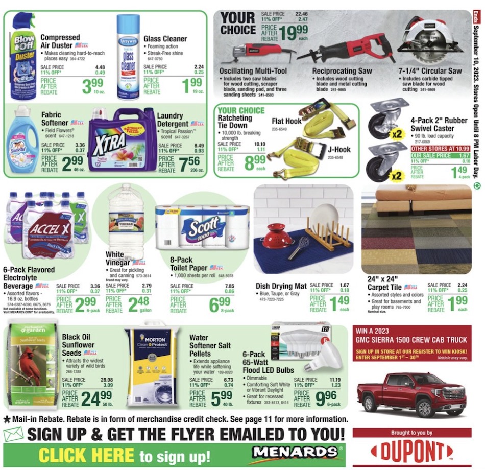 Menards Ad page 21