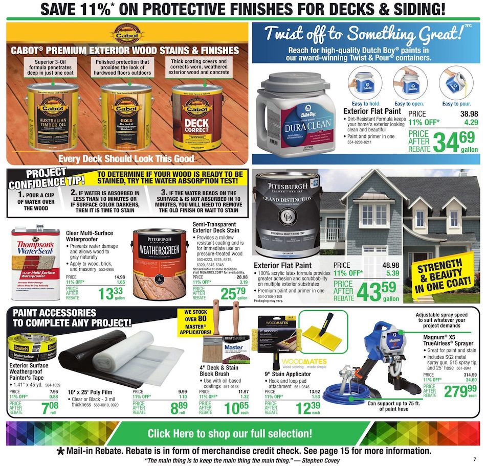 Menards Ad page 10