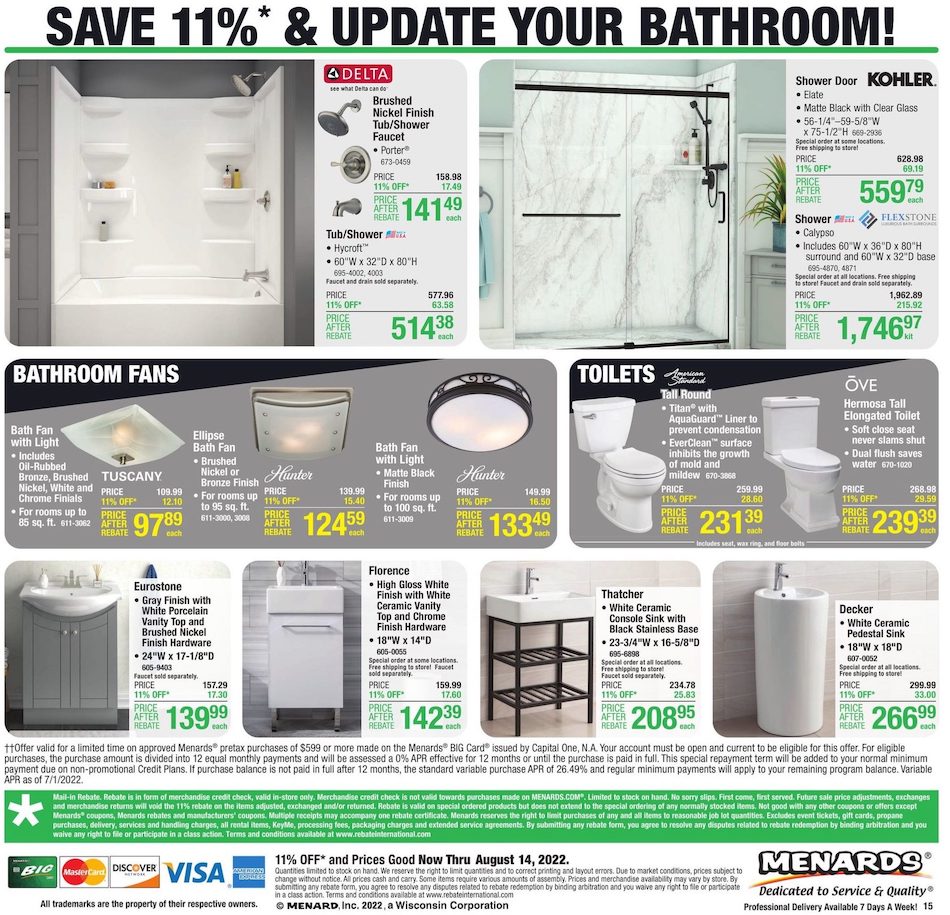 Menards Ad page 20