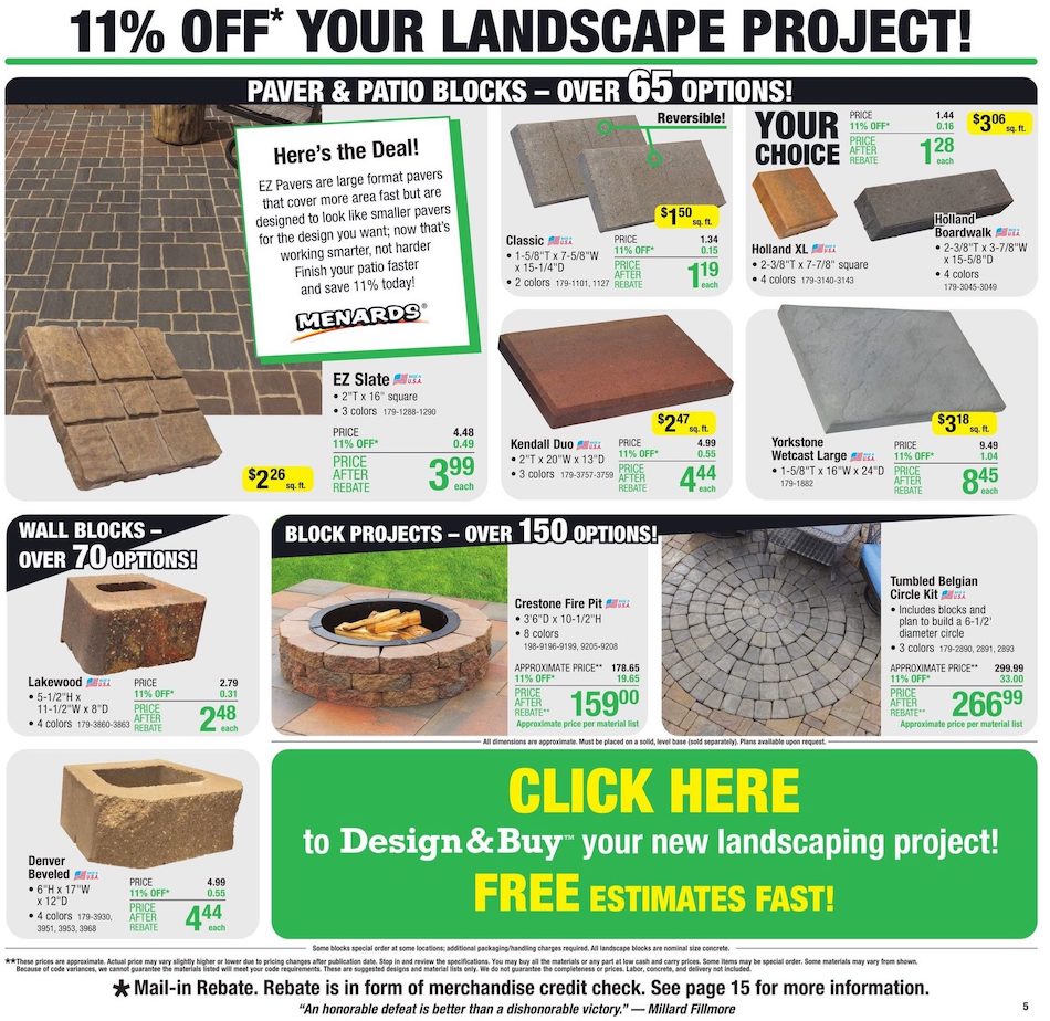 Menards Ad page 6