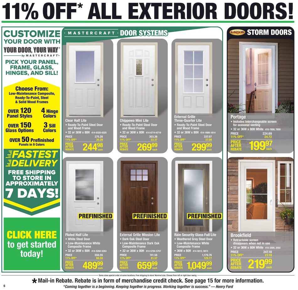 Menards Ad page 8