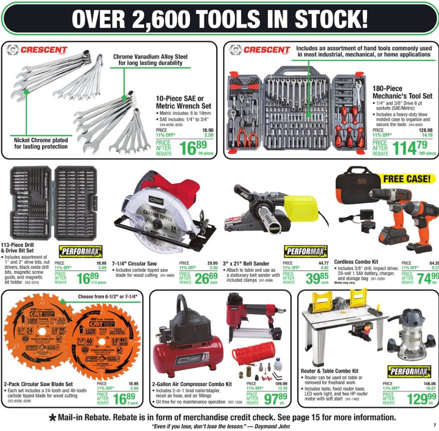 Menards Ad page 10