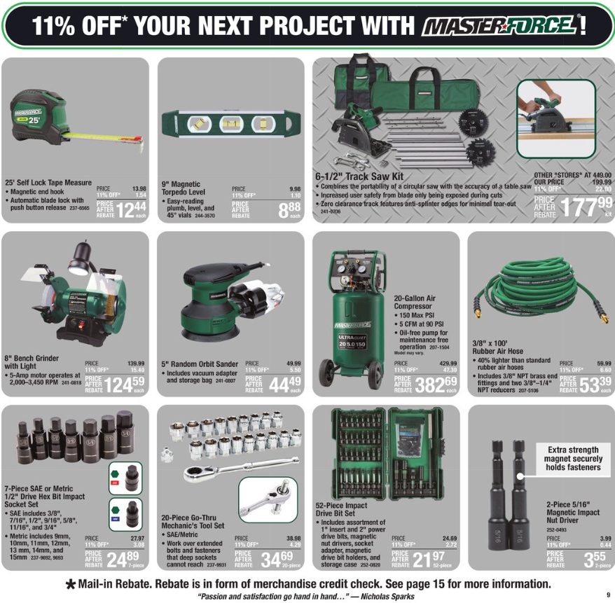 Menards Ad page 13