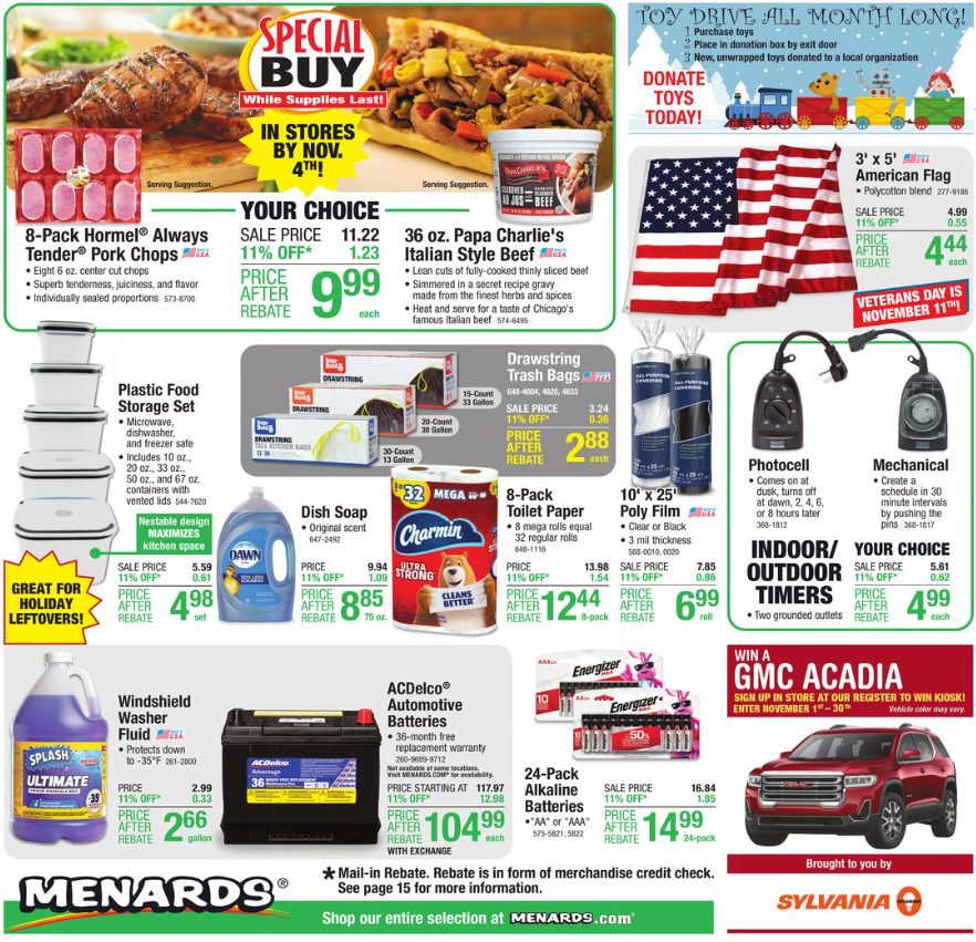 Menards Ad page 21