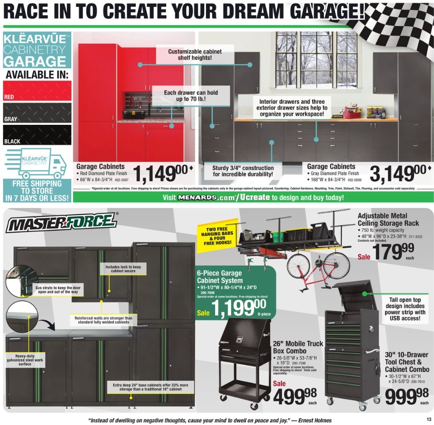 Menards Ad page 22