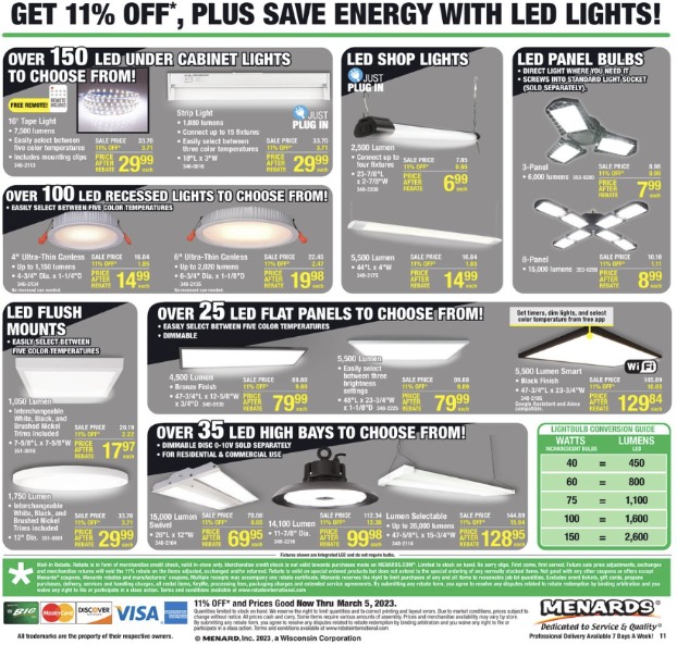Menards Ad page 17