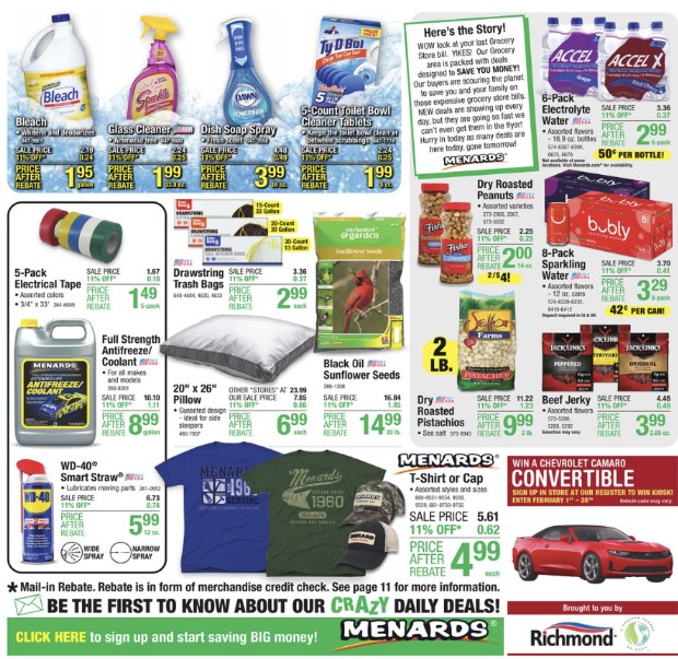Menards Ad page 19