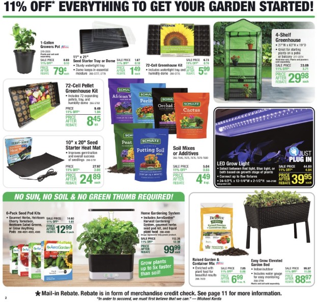 Menards Ad