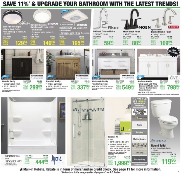 Menards Ad page 9