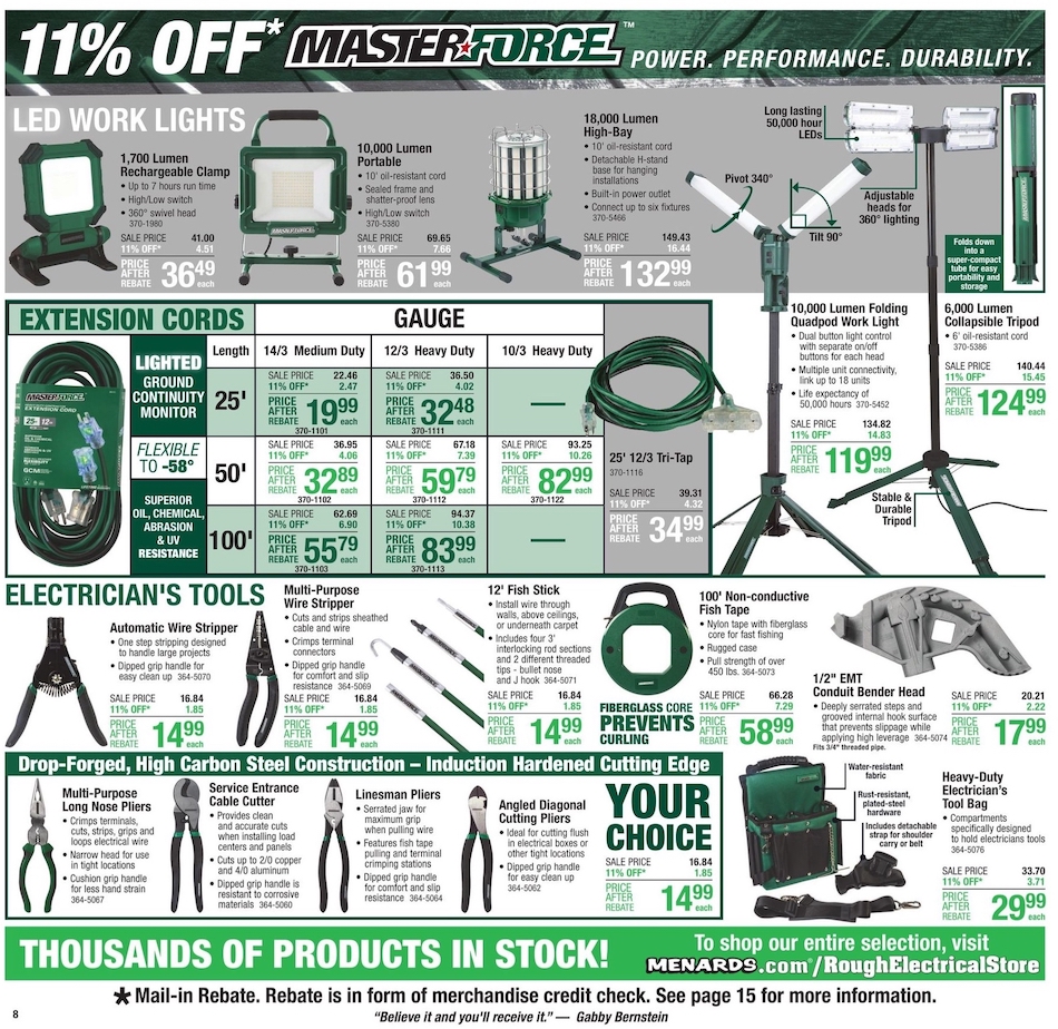 Menards Ad page 10
