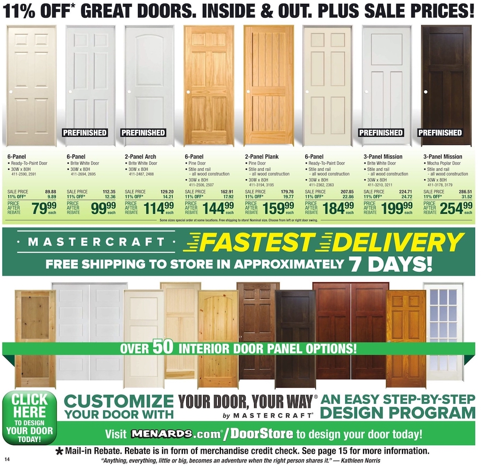 Menards Ad page 18