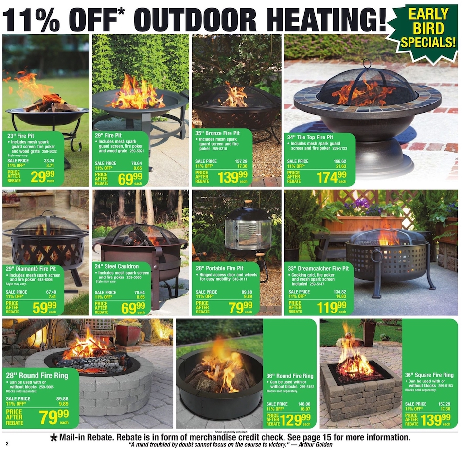 Menards Ad