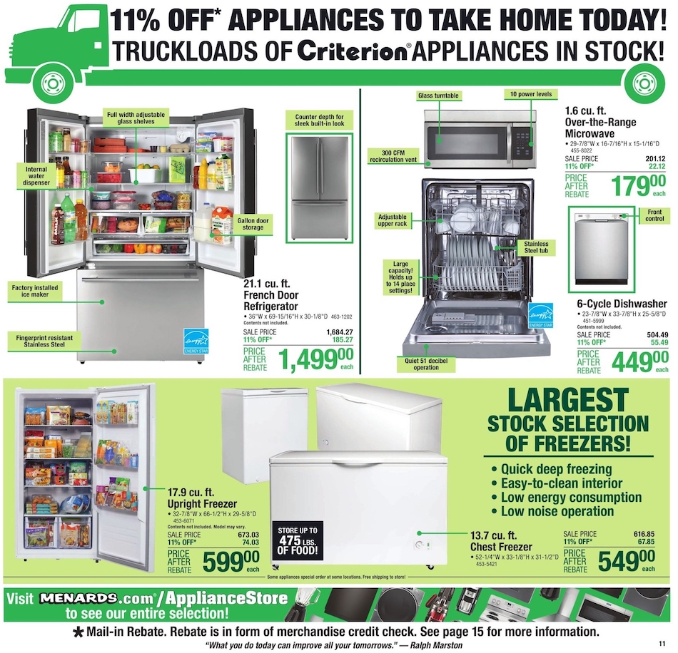 Menards Ad page 23