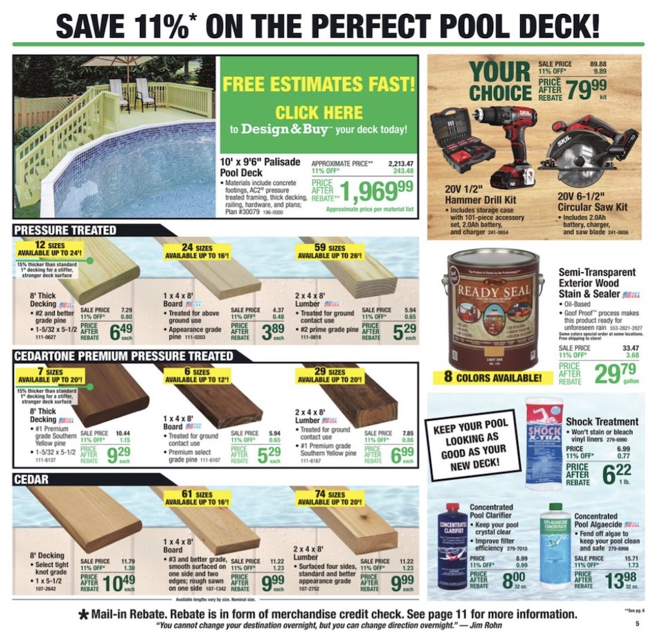 Menards Ad page 11
