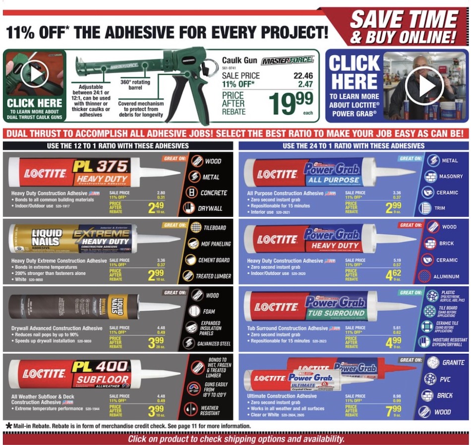 Menards Ad page 17