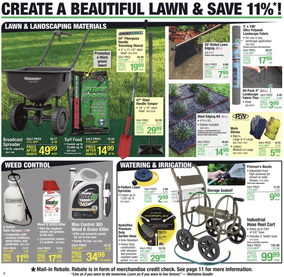 Menards Ad