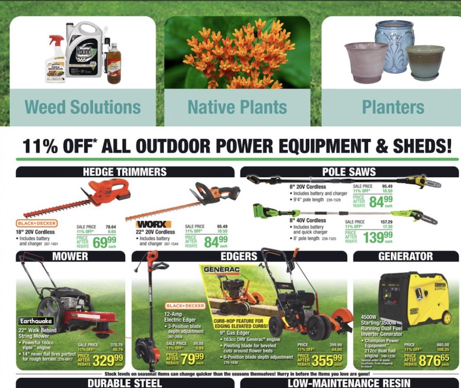 Menards Ad page 4
