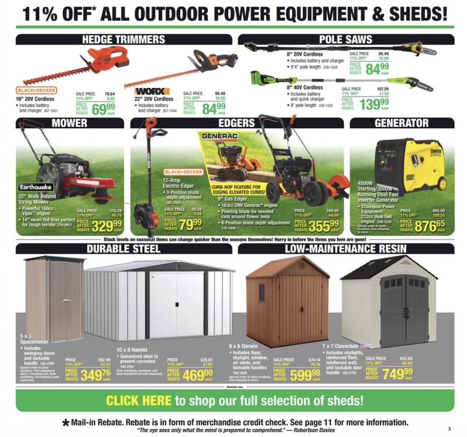 Menards Ad page 5