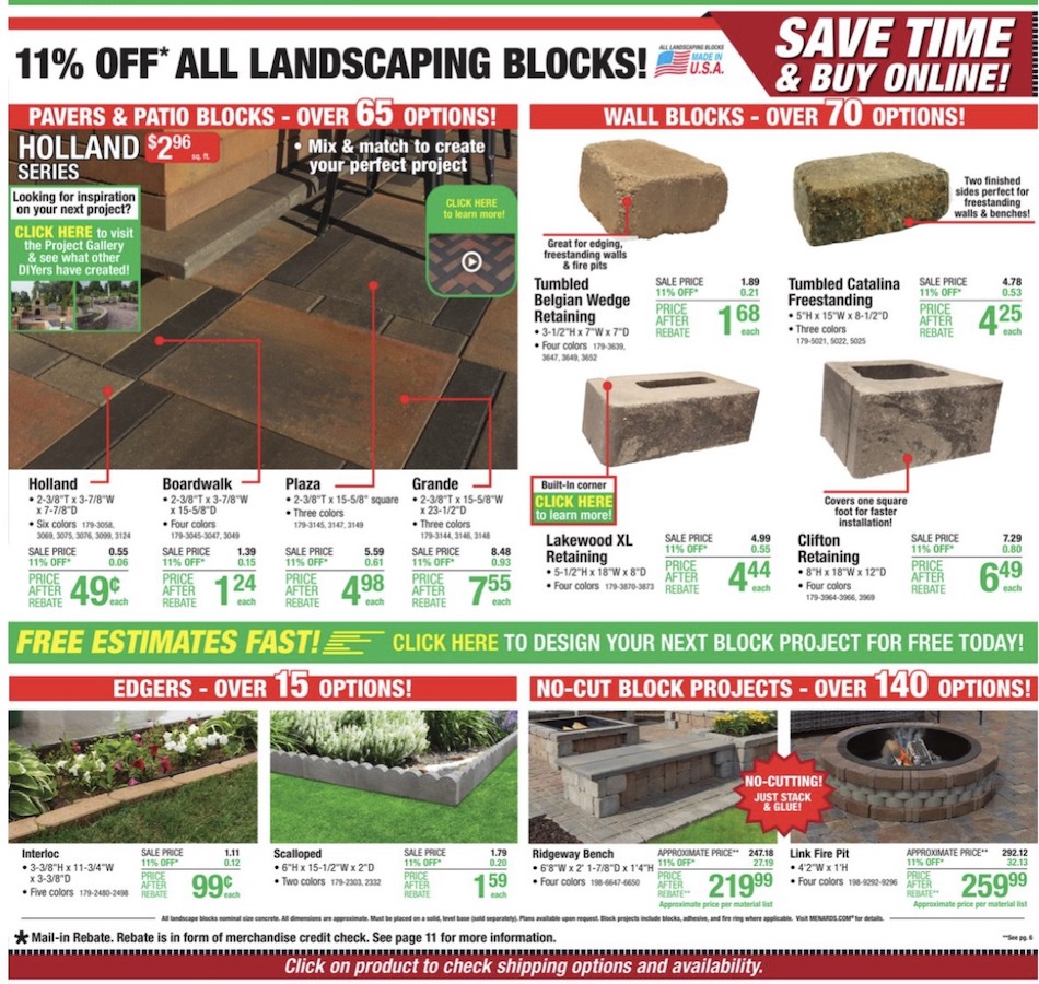 Menards Ad page 8