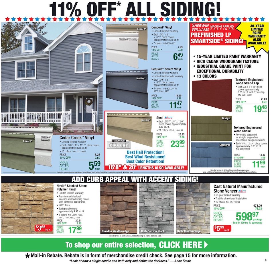 Menards Ad page 13