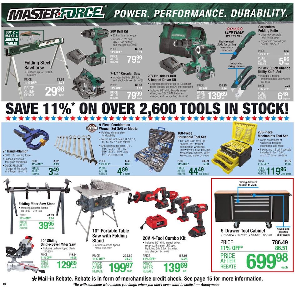 Menards Ad page 15