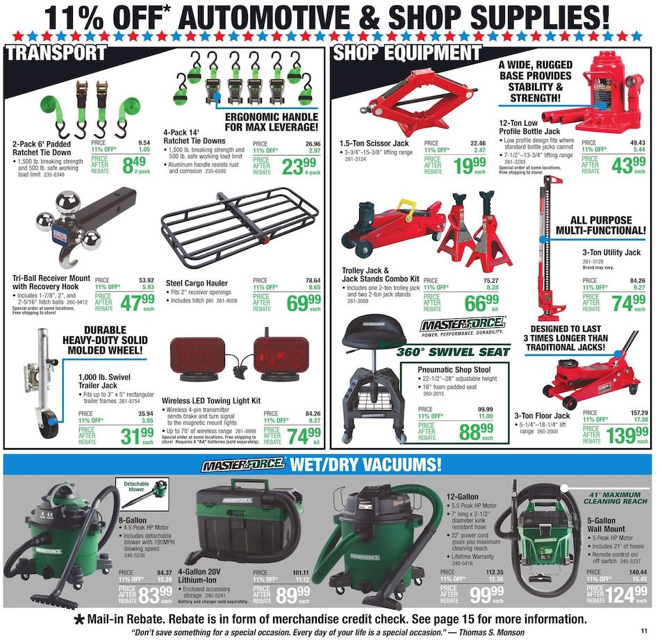 Menards Ad page 17