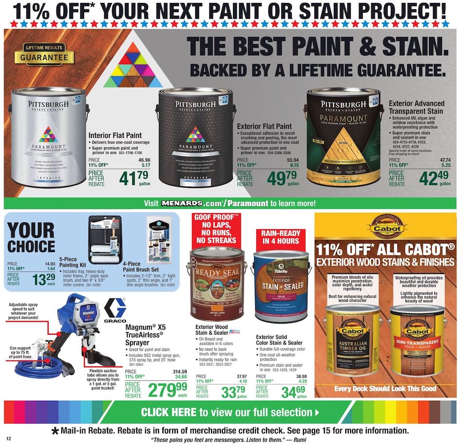 Menards Ad page 19