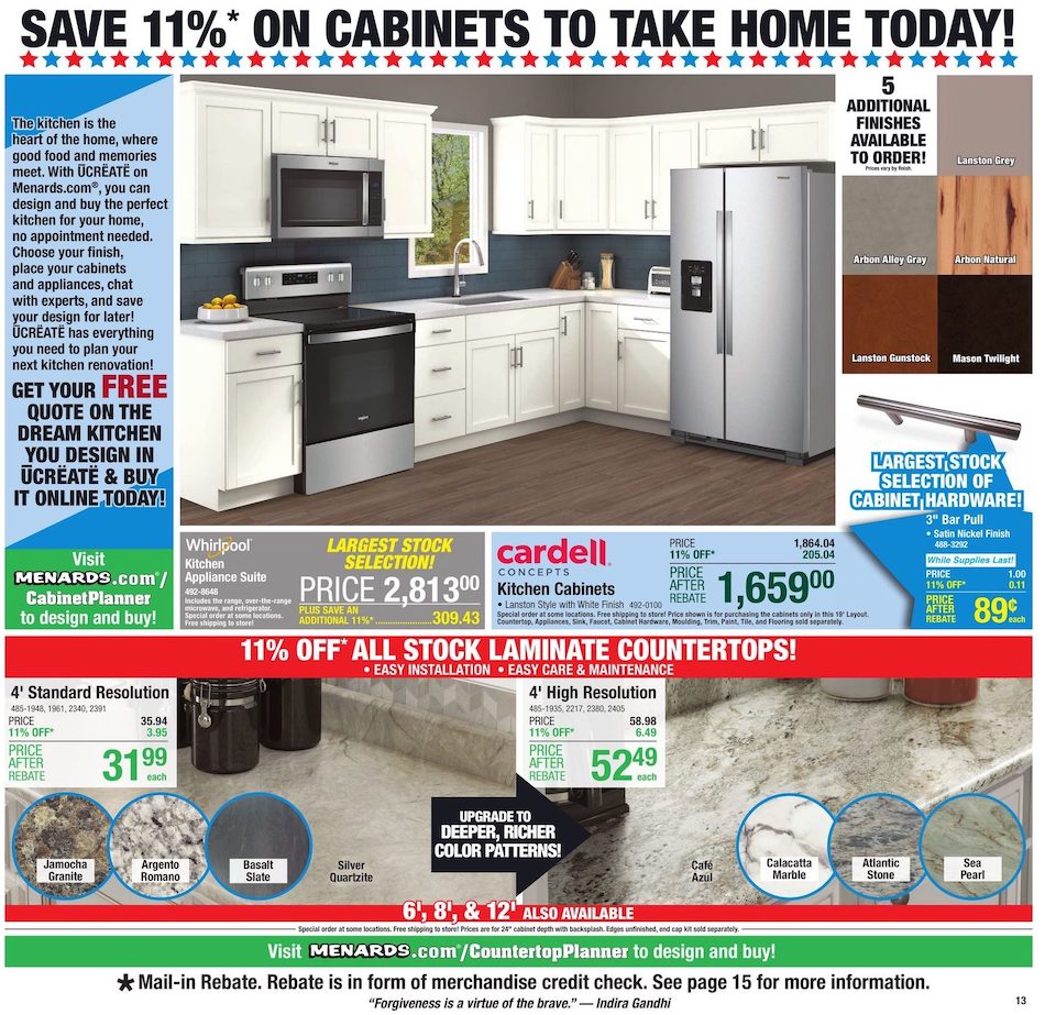 Menards Ad page 20